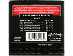 Martin  Acoustic SP Phosphor Bronze Light MSP4100 image 2