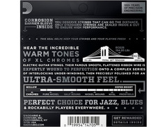 D'Addario ECG25 Chromes Flat Wound Strings image 2