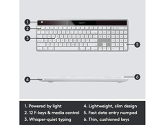 Logitech Wireless Solar Keyboard K750 image 3