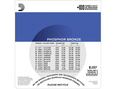 D'Addario EJ37 Phosphor Bronze (12 Strings) image 3
