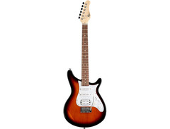 Rogue Rocketeer Deluxe Electric guitar Vintage Sunburst image 3