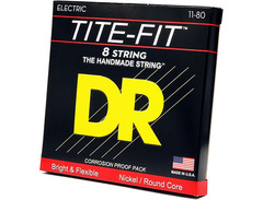 DR Strings TF8-11 8 String Tite-Fit Nickel Plated Heavy Electric Guitar image 2