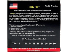 DR Strings TF8-11 8 String Tite-Fit Nickel Plated Heavy Electric Guitar image 3
