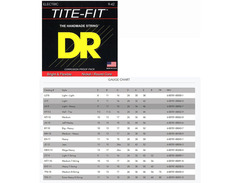 DR Strings TF8-11 8 String Tite-Fit Nickel Plated Heavy Electric Guitar image 4