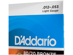 D'Addario EJ11 80/20 Bronze Acoustic Guitar Strings image 4