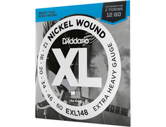 D'Addario EXL148 Nickel Wound, Extra-Heavy Electric Guitar Strings (12-60) image 3