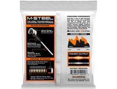 Ernie Ball M-Steel Hybrid Slinky Guitar Strings (9-46) image 2