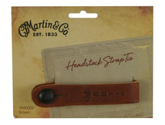 C.F. Martin & Co 18A0032 Guitar Leather Head Stock Strap Tie image 2