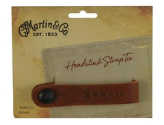 C.F. Martin & Co 18A0032 Guitar Leather Head Stock Strap Tie image 3