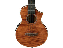 Ibanez UEW15E Flame Mahogany Concert Acoustic-Electric Ukulele image 2