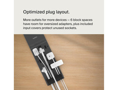 Belkin 12-Outlet Pivot-Plug Surge Protector with 8 ft. Cord image 4