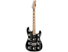 LTD Michael Wilton Electric Guitar Skull graphic image 2