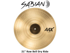 Sabian AAX Raw Bell Dry Ride 21'' image 2