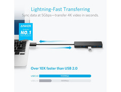 Anker USB 3.0 4-Port Hub image 2