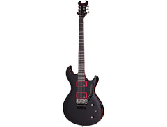 Schecter Guitar Research Jinxx Prowler Recluse Electric Guitar with Floyd Rose Black image 2