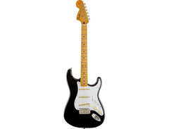 Fender Jimi Hendrix Stratocaster - Black w/Maple Fingerboard image 3