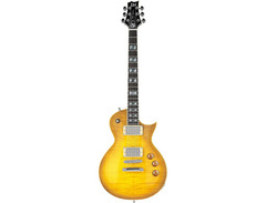 ESP LTD AS-1 Alex Skolnick Electric Guitar Lemon Burst Flame Maple image 2