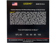 DR Strings Flatwound Legend Bass Strings Medium image 2