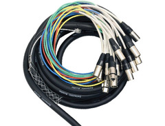 Seismic 12 Channel 25' XLR Snake Cable with 1/4" image 3