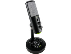 Mackie EM-CHROMIUM EleMent Series Large Diaphragm Multipattern USB Condenser Microphone with 2-Channel Mixer image 2