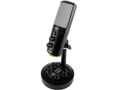 Mackie EM-CHROMIUM EleMent Series Large Diaphragm Multipattern USB Condenser Microphone with 2-Channel Mixer image 3