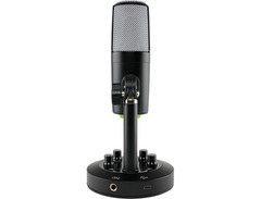 Mackie EM-CHROMIUM EleMent Series Large Diaphragm Multipattern USB Condenser Microphone with 2-Channel Mixer image 4