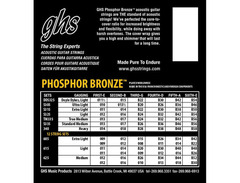 GHS PHOSPHOR BRONZE 6-STRING - Light image 2