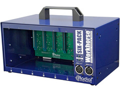 Radial Engineering Workhorse SixPack 500 Series Desktop Rack image 4