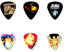 Dunlop Jimi Hendrix Plectrum Set Medium Axis Bold As Love image 2