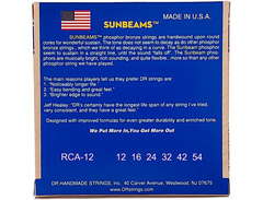 DR Handmade Sunbeam Acoustic Guitar Strings 12-54 image 2