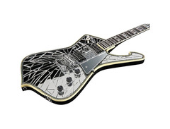 Ibanez Ps1cm Paul Stanley Signature Ps Series Electric Guitar Cracked Mirror image 4