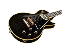 Gibson Custom 2014 Robby Krieger 1954 Les Paul Custom Electric Guitar Aged Black image 4