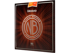 D'Addario Nickel Bronze Acoustic Guitar (10-47) image 3