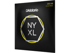 D'Addario NYXL0946 NYXL Nickel Wound Electric Guitar Strings - .009-.046 Super Light Top/Regular Bottom image 3