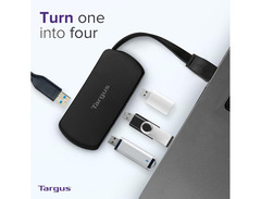 Targus ACH114EU 4-Port USB 2.0 Hub image 2