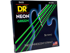DR Strings Hi-Def NEON Green 5-String Bass Strings image 4