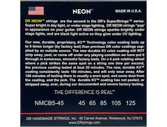 DR Strings Hi-Def NEON Multi-Color 5-String Bass Strings image 2