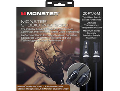 Monster Cable Studio Pro 2000 Micro 20 microphone cable image 3