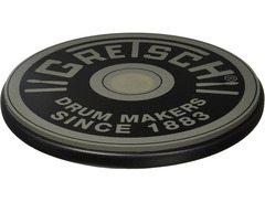 Gretsch GREPAD12G Gray Round Badge 12'' Practice Pad image 2