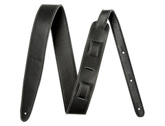 Fender Artisan Leather Guitar Strap Black image 2