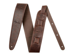 Fender Artisan Leather Guitar Strap Brown 2.5 In. image 2