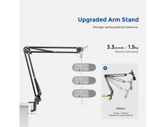 Neewer Microphone Suspension Boom Scissor Arm Stand image 3