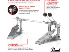 Pearl P932 Chain Drive Double Pedal image 2