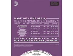 D'Addario EFX170 FlexSteels Bass Strings, Light, 45-100, Long Scale image 3