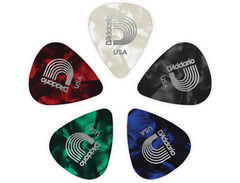 D'Addario Assorted Pearl Celluloid Guitar Picks image 3