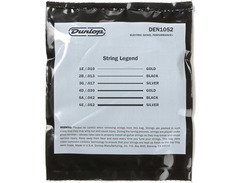 Dunlop DEN1052 Electric Nickel Guitar Strings - Light Top/Heavy Bottom - 10-52 image 3