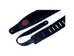 Levy's MSS2-BLK GARMENT LEATHER GUITAR STRAP image 2