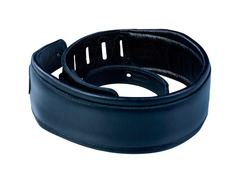 Levy's MSS2-BLK GARMENT LEATHER GUITAR STRAP image 4