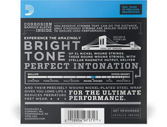 D'Addario EXL120-8 8-String Nickel Wound Electric Guitar Strings, Super Light, 9-65 image 2