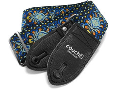 Couch Electric Blue "Hendrix" Hippie Weave Seatbelt Strap image 2